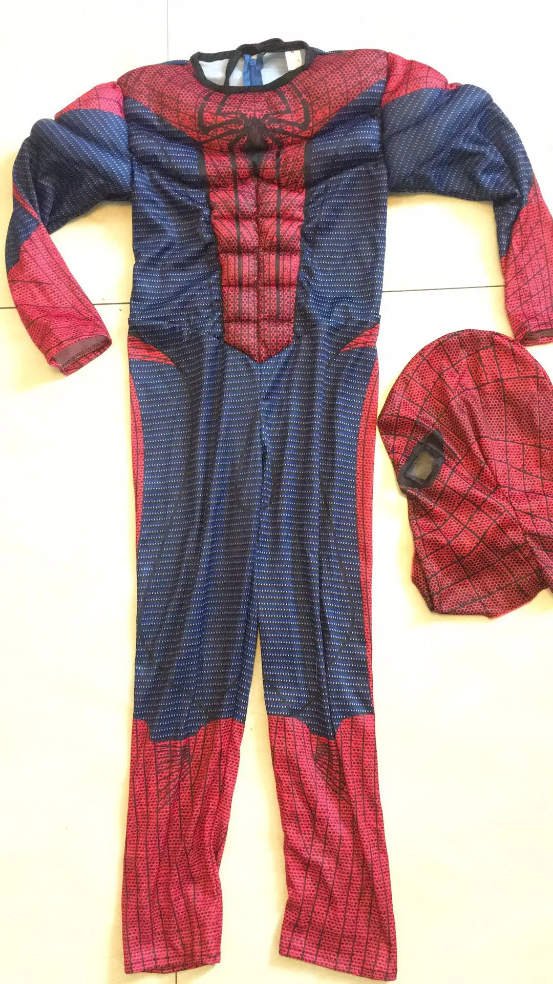 

Children Boy Amazing Spider cosplay costumes Classic Muscle Fantasy Superhero kids Halloween Carnival Party Costume