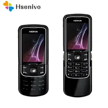 Nokia 8600 refurbished-Original Unlocked Nokia 8600 Luna English/Russian/Arabic keyboard GSM 2G FM  Mobile Phone