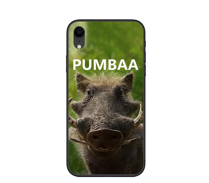 TPU Мягкий силиконовый чехол для телефона Lion King Simba из ТПУ для Apple iPhone 8 7 6 6S Plus X XS MAX 5 5S SE XR чехол Coque Capa - Цвет: TPU