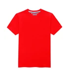 Черная, синяя, желтая, красная блузка футболка с короткими рукавами для маленьких мальчиков повседневные хлопковые топы для девочек, детская рубашка детская одежда