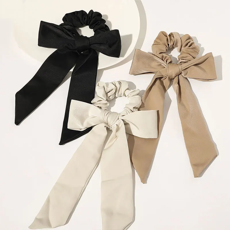 

Scrunchies Elastic Hair Band Hair Rope Circle Tie Rings Streamers Beautiful Hair Accessories Hairbands Headwear Rubber Ponytail