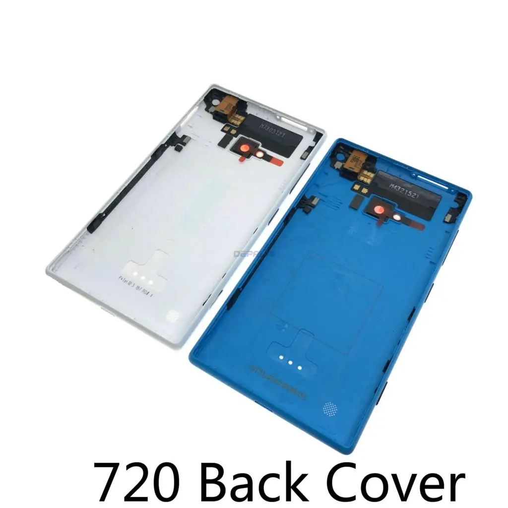 Новый корпус для задней крышки аккумулятора Nokia Asha 720 730 735 Microsof lumia с кнопками