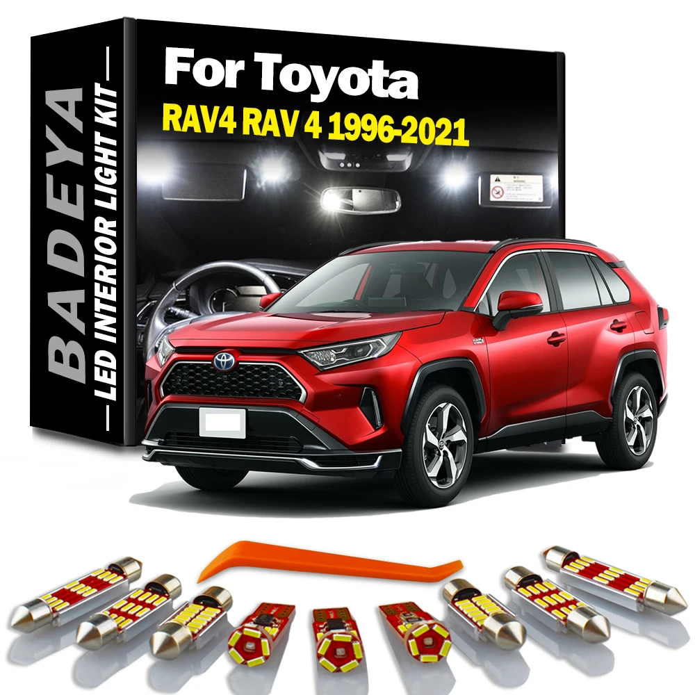 BADEYA Canbus для Toyota RAV4 RAV 4 1996-2013 2014 2015 2016 2017 2018 2019 2020 2021 Автомобильный светодиодный