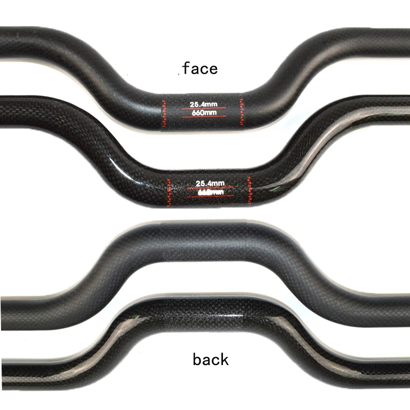 Велосипедный руль из углеродного волокна ручка для горного велосипеда складной