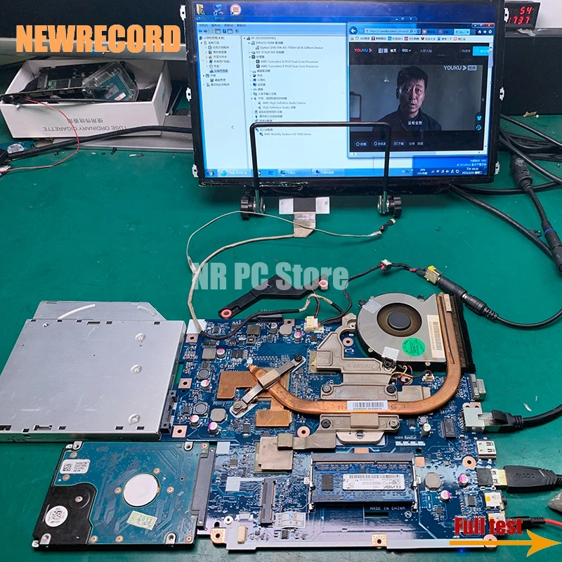 Материнская плата для ноутбука Acer Aspire 5551 5551G 5552 5552G NEW75 LA-5911P MBPUU02001 HD5650M 1 ГБ