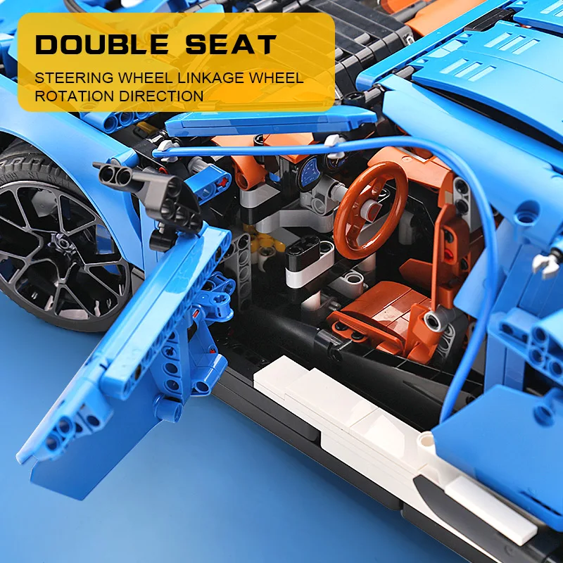 Литая техническая машина KING совместимая с синей скоростью гоночной машины 1:8