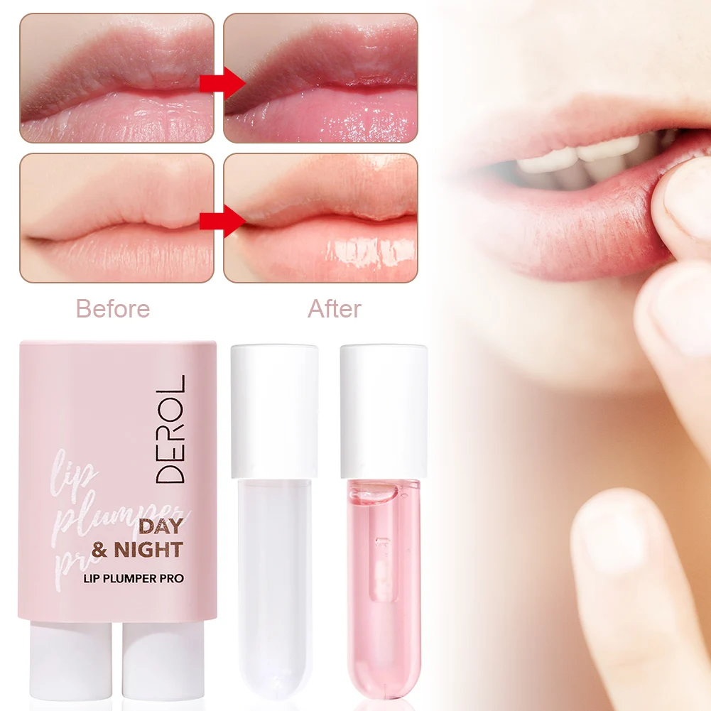 

New Lip Plumper And Lips Non-sticky Formula Reduce Fine Line Enhancer Long-lasting Moisturizing Hydrating Easy Apply Lip Gloss