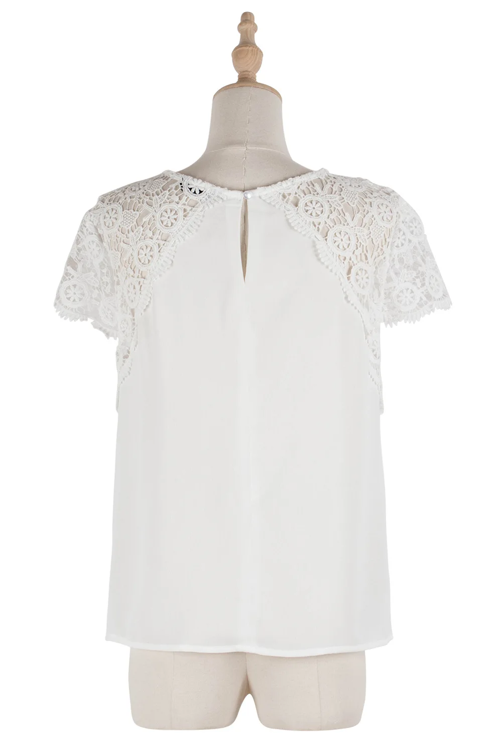 

2021 New Summer T-Shirts for Women Tees Tops Short Sleeve O-Neck Lace Hollow out Casual Holiday Beach Kawaii Lady Clothes Spring