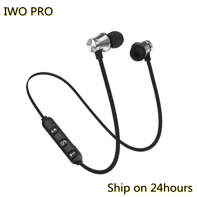 

Металлические Магнитные наушники-вкладыши, Bluetooth наушники, стерео беспроводные наушники, Спортивная музыка, наушники-вкладыши с защитой от ...