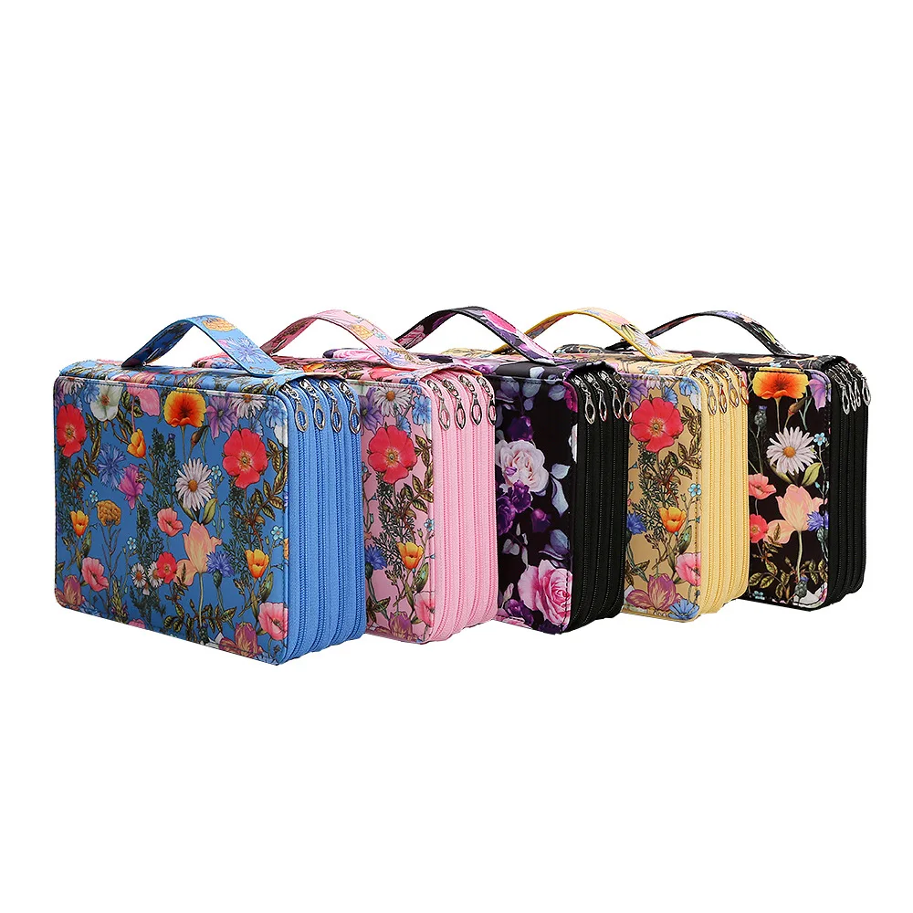 

120/200/252 Slots School Pencil Case for Gril Boy Pencilcase Large Stationery Pen Box Office Penal Bag Big Holder Pouch Supplies