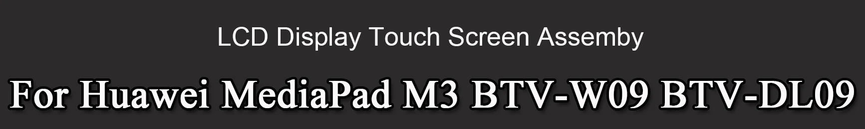 OPesea 8,4 дюймов для huawei MediaPad M3 BTV-W09 BTV-DL09 ЖК-дисплей панель сенсорный экран дигитайзер стекло сборка Замена