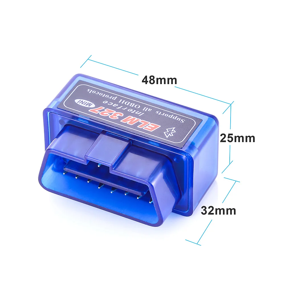 Автомобильный диагностический сканер OBD2 V1.5 Elm327 Bluetooth V 1 5 OBD 2 Elm 327 адаптер OBDII супер