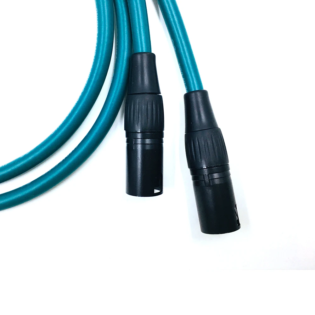 Высококачественный аудиокабель 2RCA к 2XLR 3-контактный для динамика усилителя