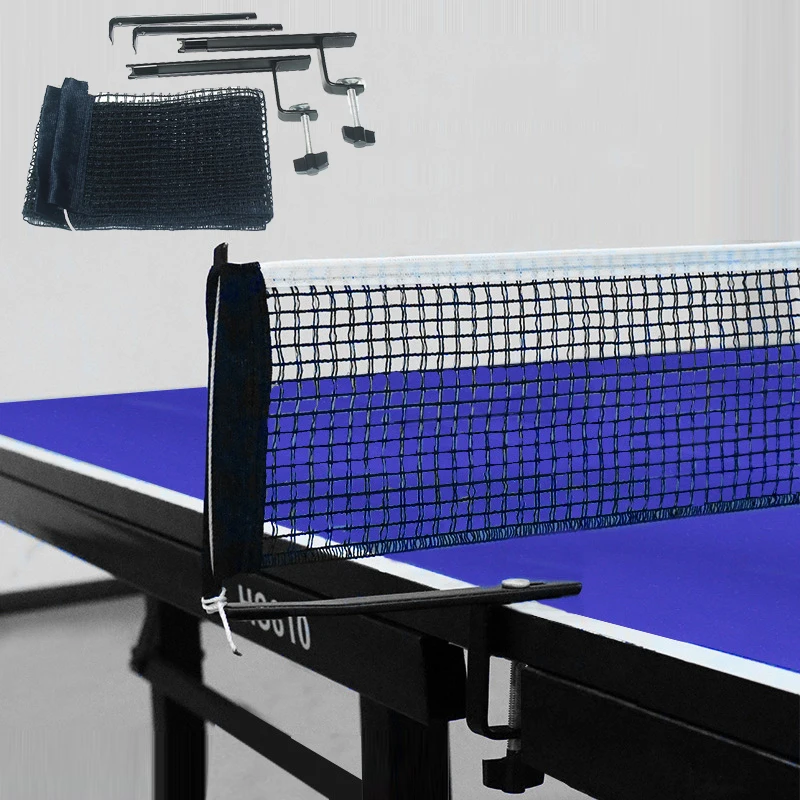 

Retractable Indoor Sports Games Ping Pong Clamp Table Tennis Mesh Ping Pong Grid Table Tennis Net Table Net Rack -40