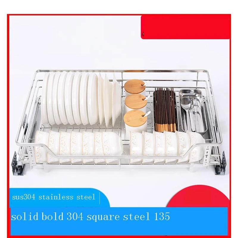 

La Ducha Alacena Organizar Organizer and Mutfak Malzemeleri Stainless Steel Cocina Cuisine Rack Kitchen Cabinet Storage Basket