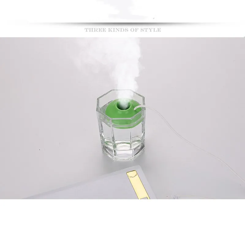 Мини ультразвуковой увлажнитель воздуха романтический мягкий светильник USB