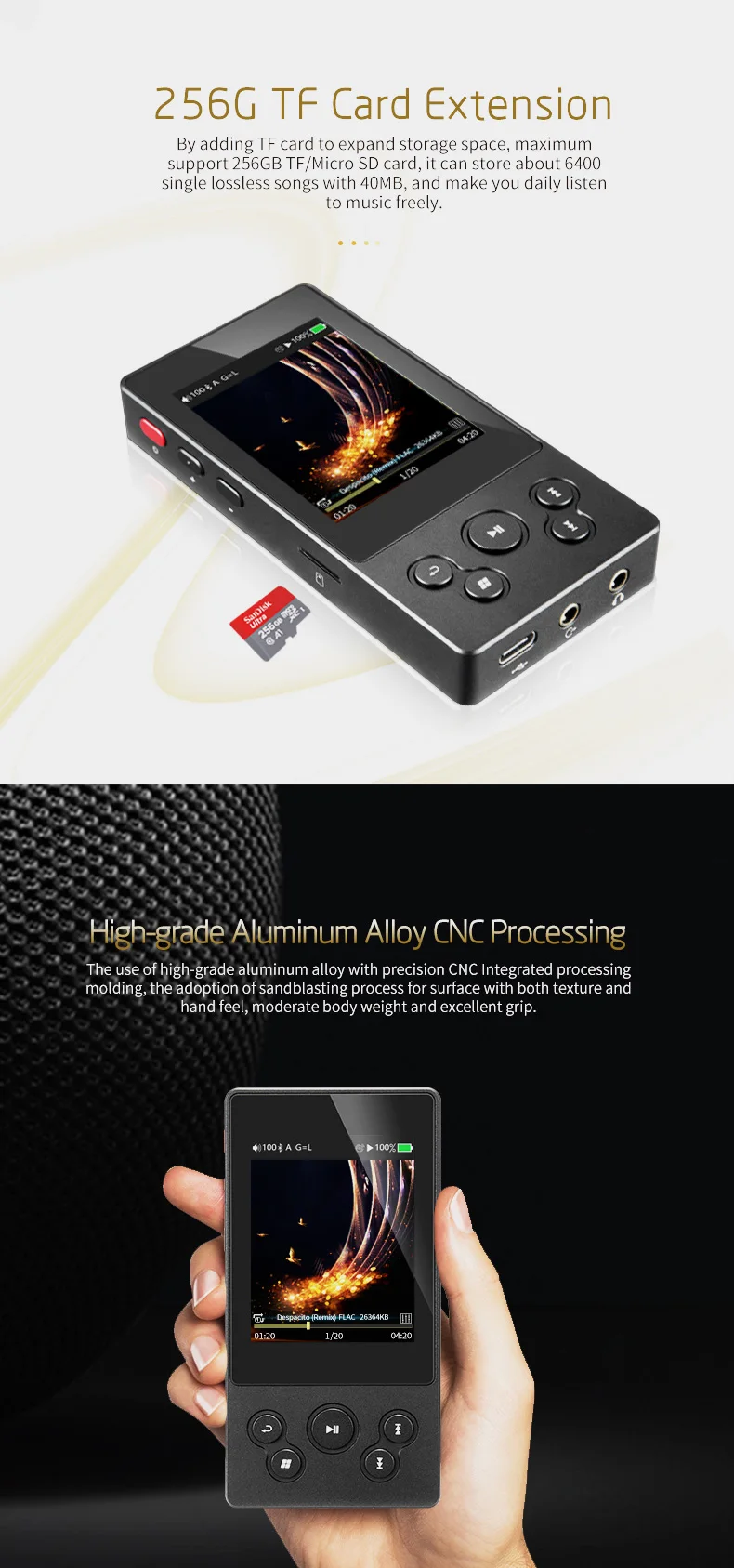 XDuoo X3II AK4490 bluetooth 4,0 портативный HD музыкальный плеер без потерь DSD128 USB DAC и OTG Max 256G OPA1652