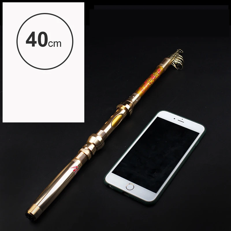 

YINGTOUMAN super hard carbon mini sea pole full metal handle ultra short portable fishing rod