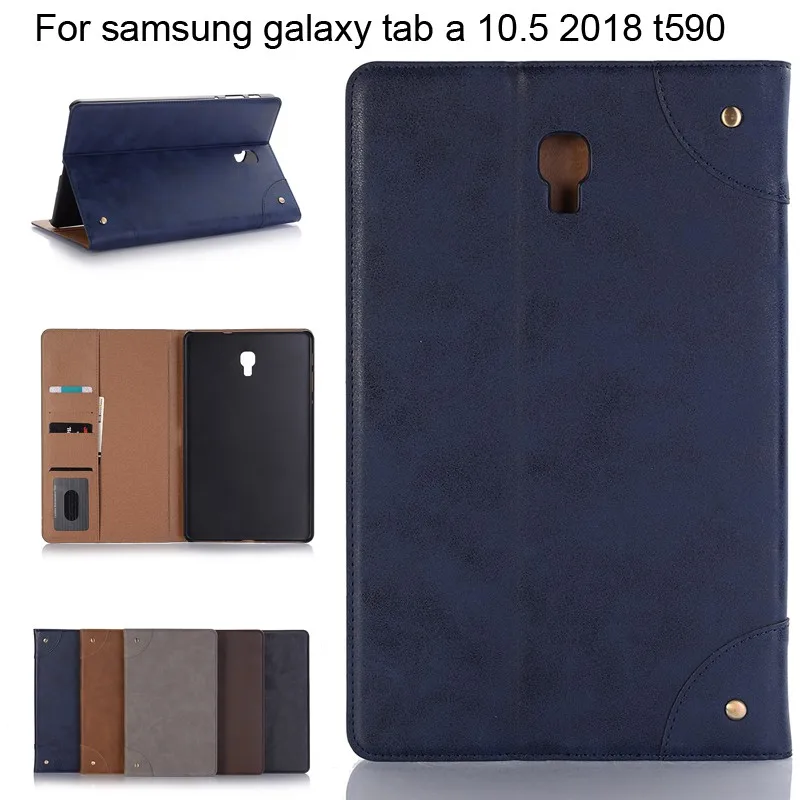 

Кожаный чехол-подставка для планшета Samsung Galaxy Tab A 10,5 дюйма
