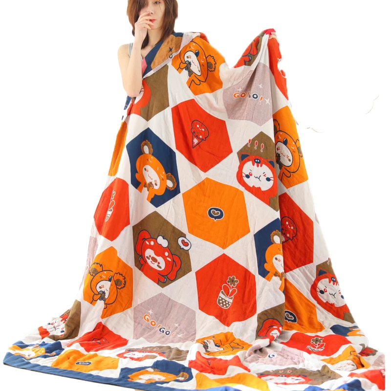 

Bohemia Cotton Sofa Cover Animals toweling coverlet Travel Breathable Chic Large Throw Blanket High quality Nap Living Room