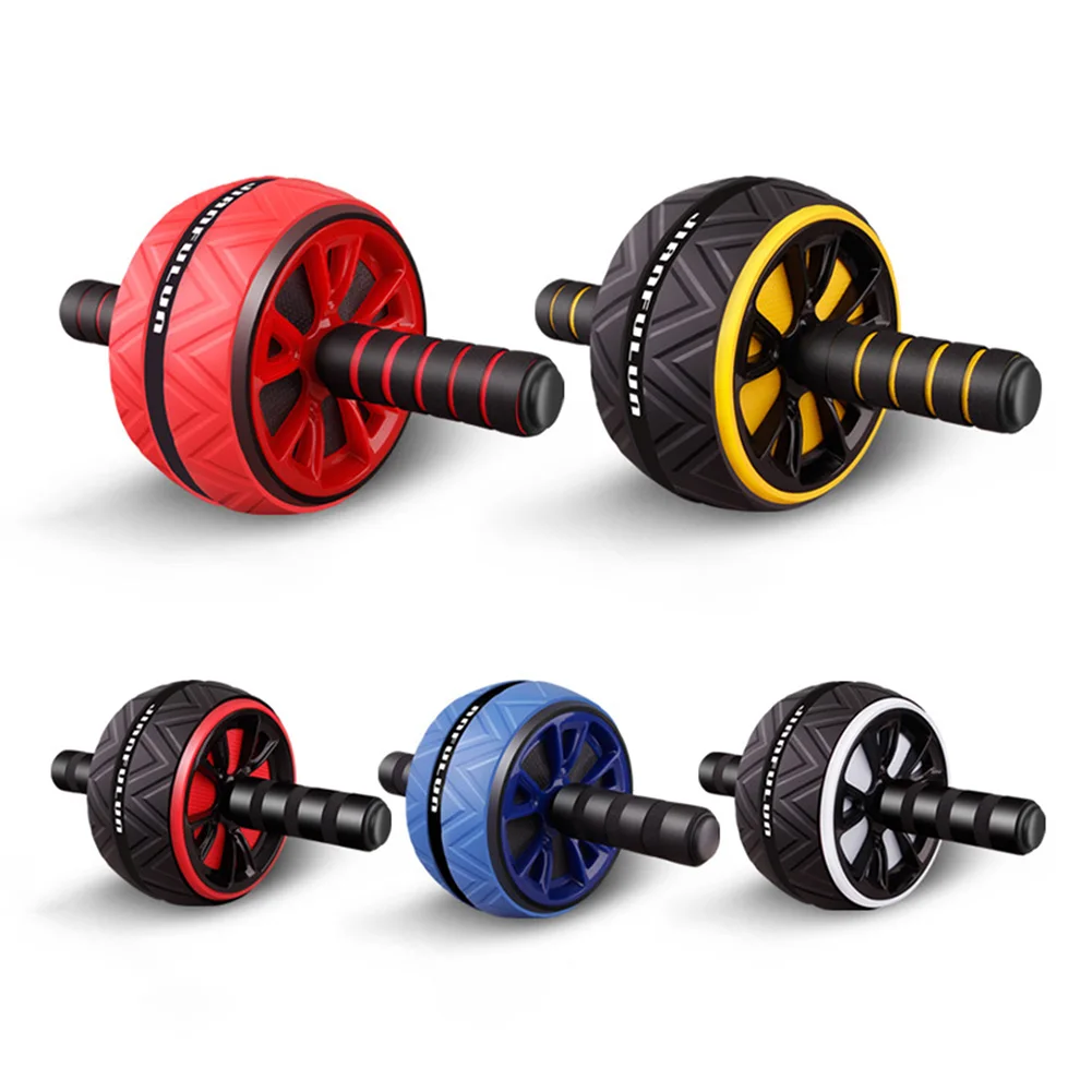 Ролик AB роликовый нескользящий бесшумный для брюшного пресса с ковриком рук