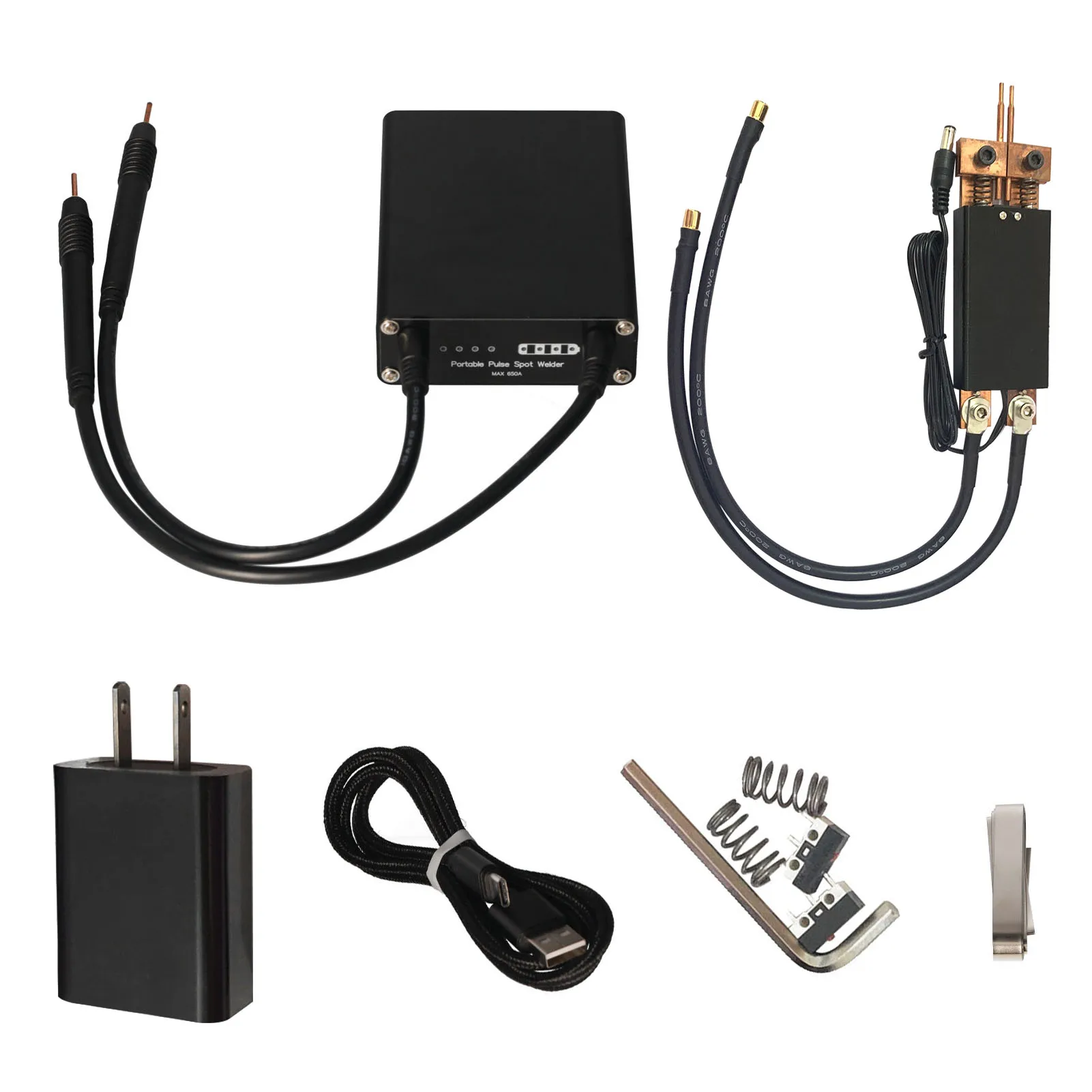 Ручной Мини-аппарат точечной сварки DH20 9 передач мощности регулируемый для