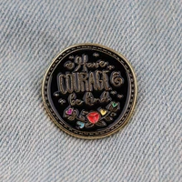 yq418 disney cinderella enamel pin women girl brooch cartoon icons flowers badge for backpacks jeans lapel pin jewelry best gift