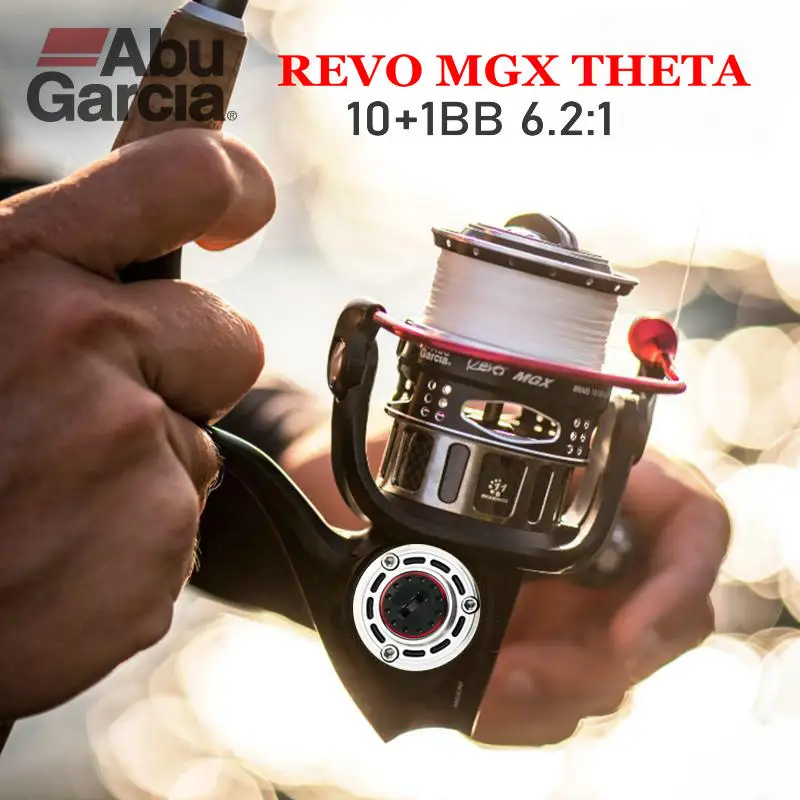 

Abu Garcia REVO MGX Spinning Reel Metal 10+1BB 5.2/6.2:1 Long Casting Shot Shallow Cup Micro Baitcasting Reel Sea Fishing Wheel