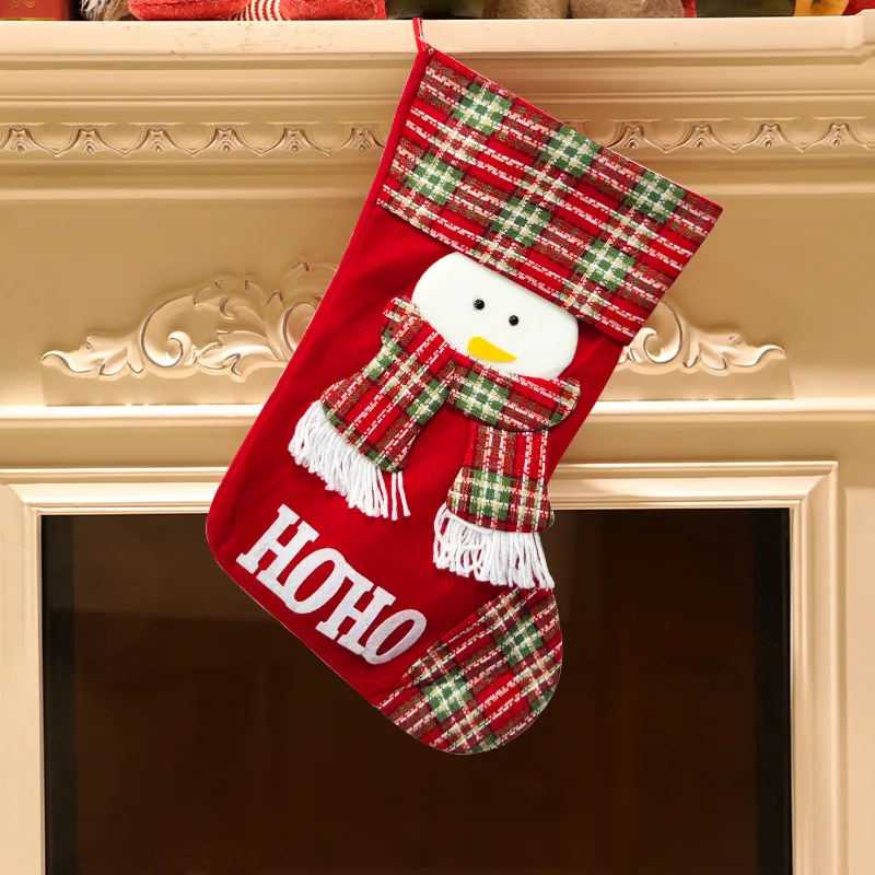 

Christmas Decorations Cartoon Car Christmas Tree Hosiery for Large Tree to Hang Stockings Gift Bags of Sweets Gift Bag 275
