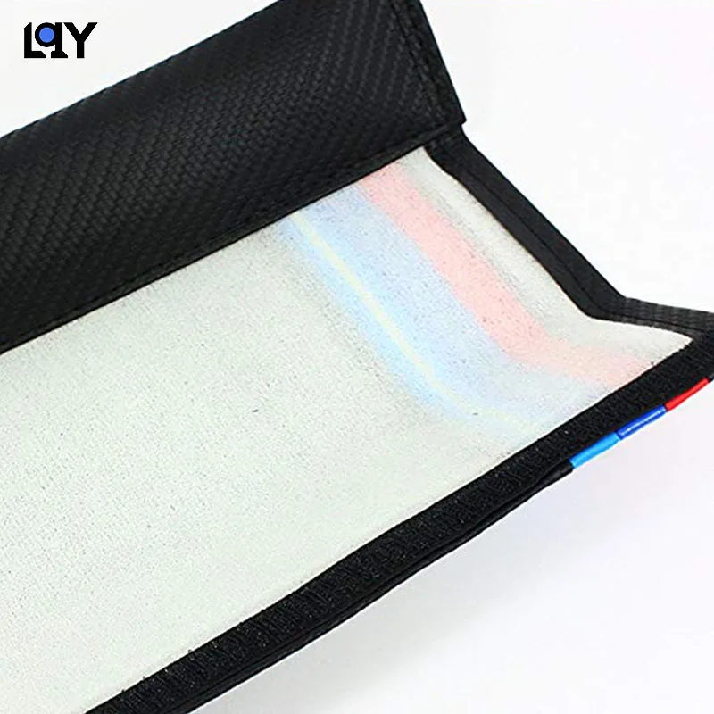 

Car sticker carbon fiber Seat Belt Pads Harness Safety Shoulder Strap Cushion Cover for Honda Mugen Power Accord CRV Hrv Jazz