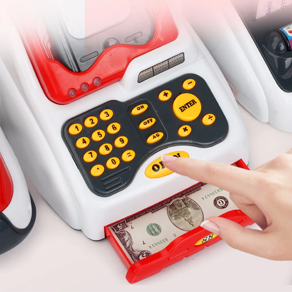 Обучающая обучающая касса дети притворяемся что играют в подарок счетчик