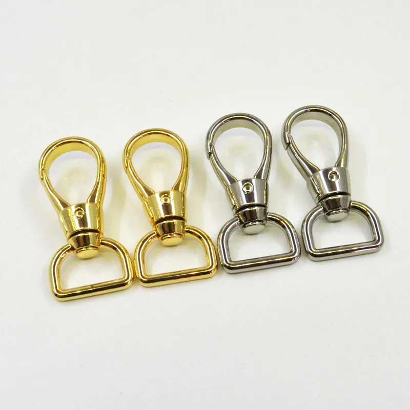 Металлический крючок для сумки 2 шт. 19 мм с пряжкой шарнирное крепление собак