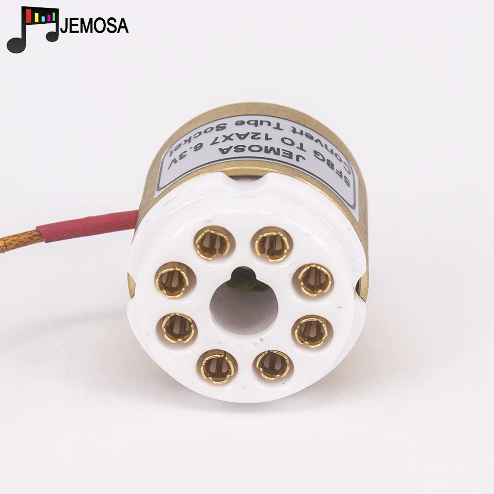 1 шт. 6F8G 6C8G до 12AX7 12AU7 12AT7 ECC81 ECC82 ECC83 7025 CV4003 6 3 V DIY фотоусилитель конвертирует адаптер