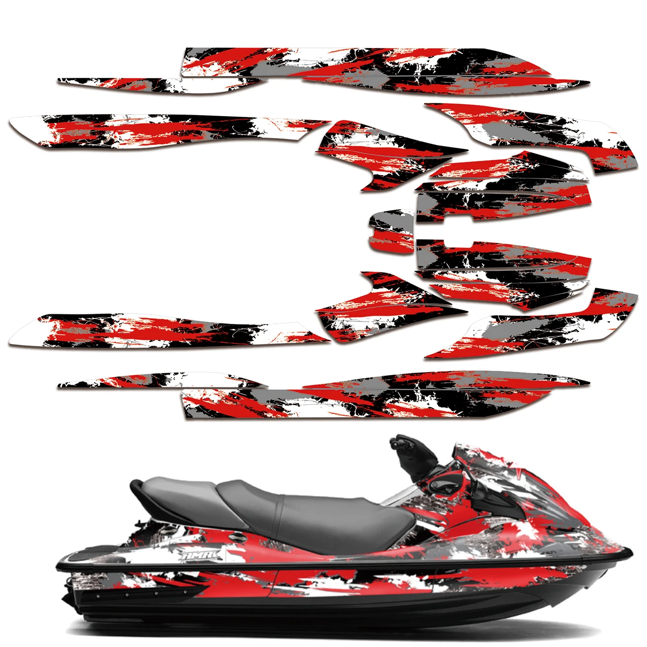 Полный набор графических наклеек для Kawasaki JET SKI STX15F STX 15F 2003-2019 | Автомобили и