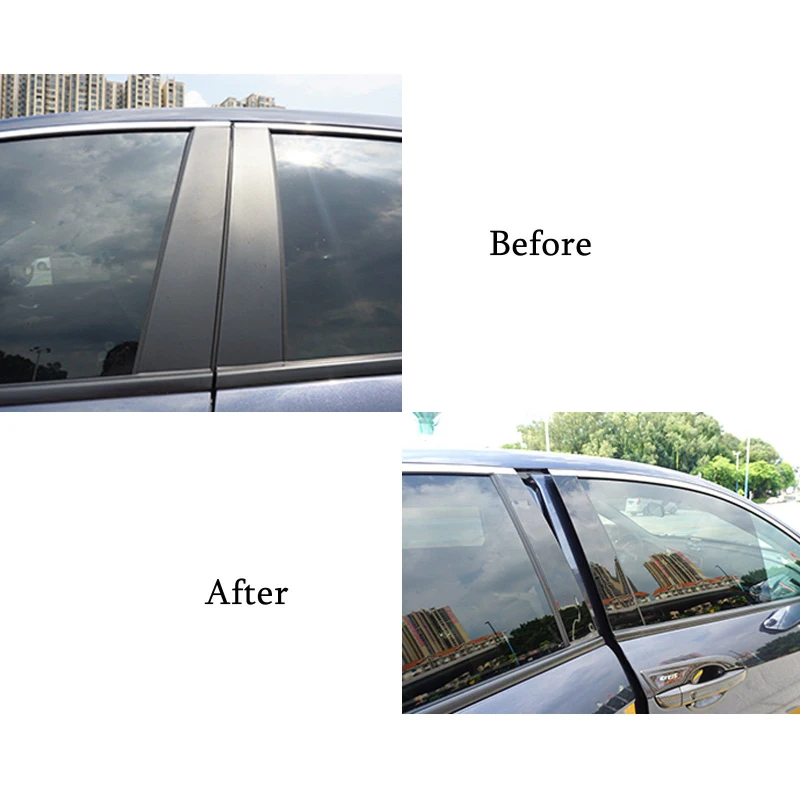 Пленка для кузова автомобиля оконная полоса наклейка Honda Civic Series центральная