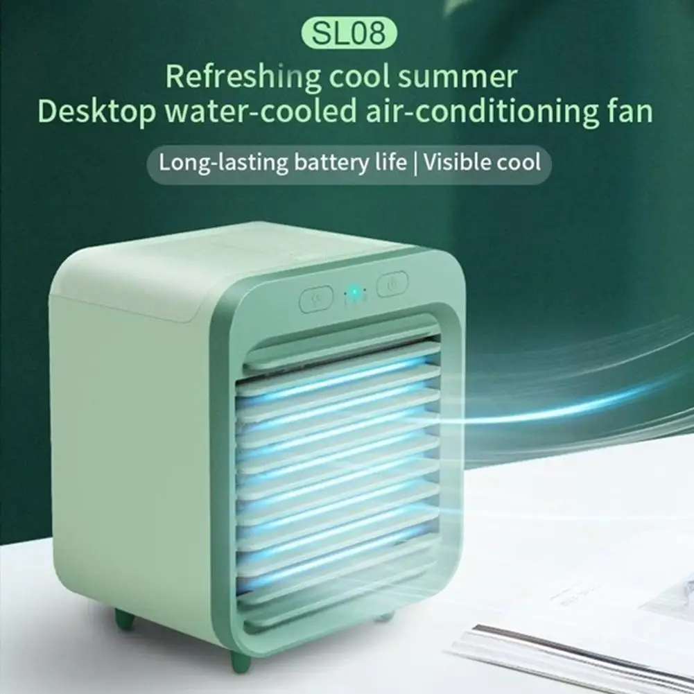 Портативный персональный мини-кондиционер настольный вентилятор Космический