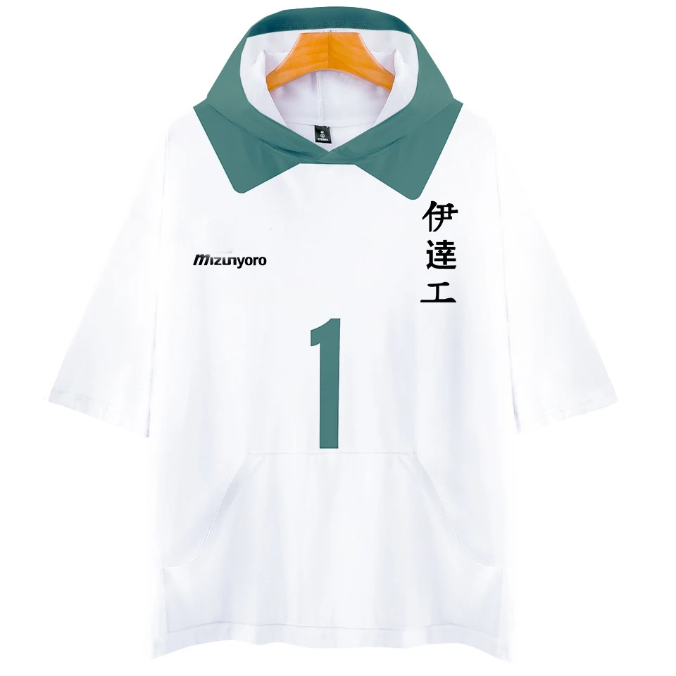 

Anime Haikyu!! To the Top kageyama tobio Cosplay T-shirt Hinata Shoyo Nishinoya tsukishimUnisex men T Shirt Short Sleeve Tee