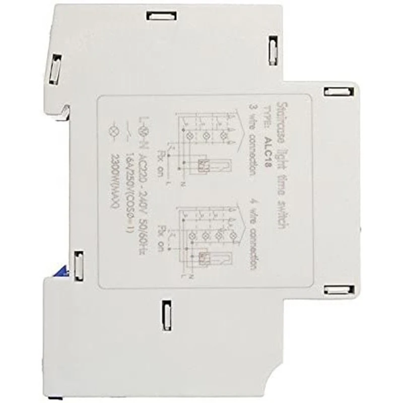 ALC18 Din Rail Staircase Lighting Timer Switch Relay 220VAC 16A Used for Corridor Mechanical | Обустройство дома