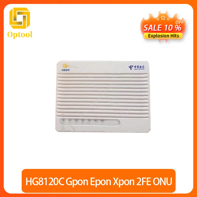 Бесплатная доставка 10 шт. HG8120C Новый Epon 2FE Gpon ONU Xpon ftth оптоволоконный ont