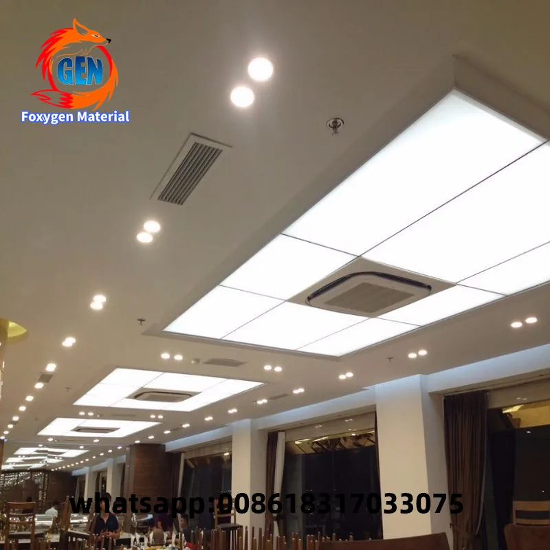

UV printed PVC false ceiling 3D digital printing stretch ceiling fabric decorative film