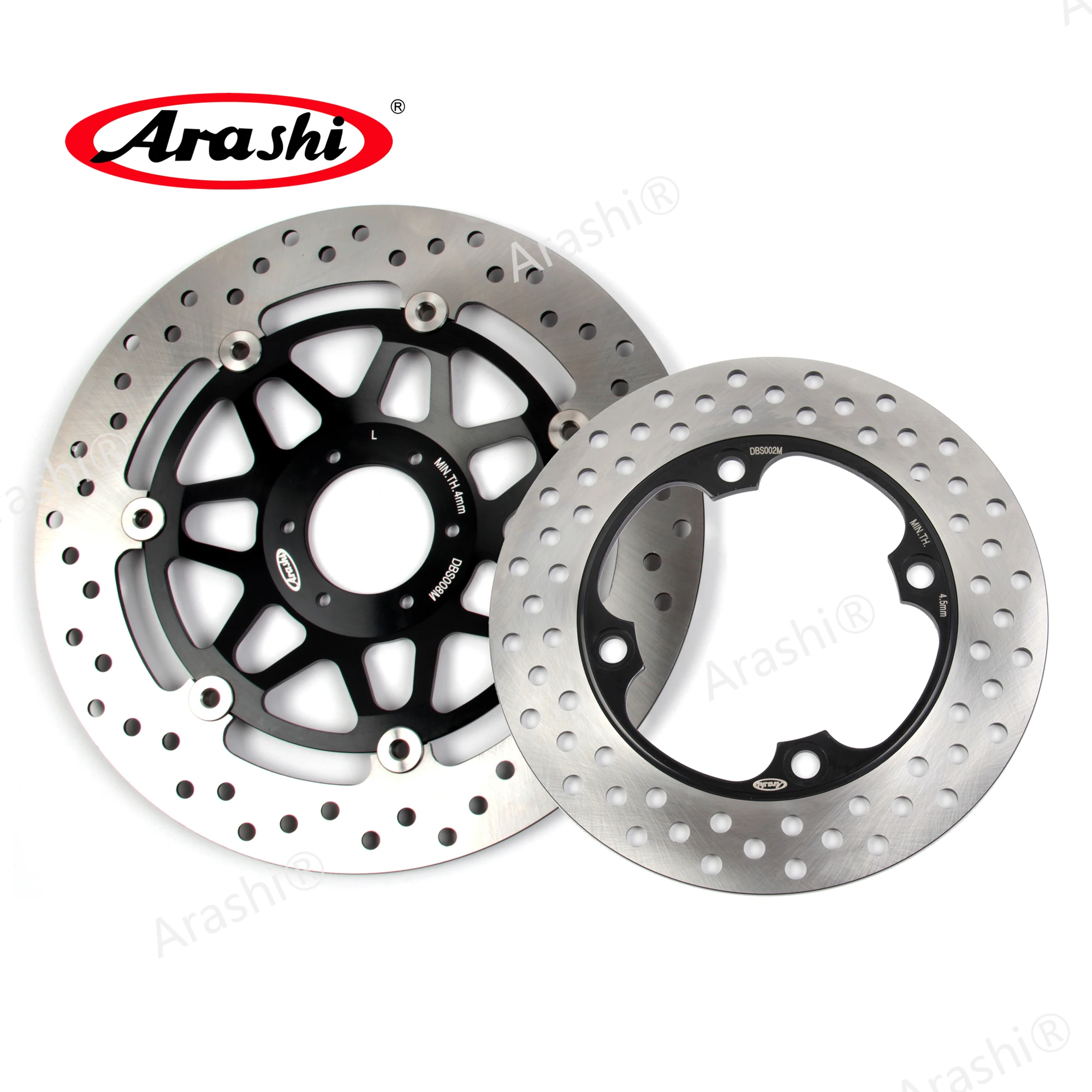

Arashi 1 Set For HONDA HORNET 250 1997 CNC Full Floating Front Rear Brake Disk Rotors Motorcycle Brake Disc Rotor 296 / 220 mm