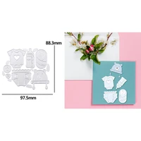 cute infant products baby feeding bottle metal cutting dies stencil for scrapbooking embossing diy paper card album handcraft