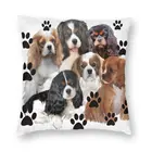 Наволочка для дивана с рисунком семьи