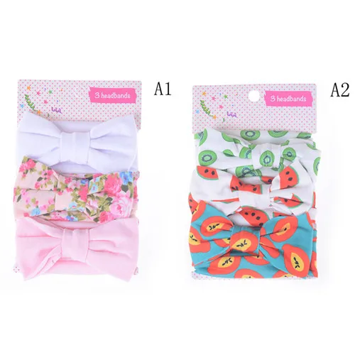 

Newborn Bow Knot Toddler Headband Ribbon Elastic Baby Headdress Kids Hair Band Girl