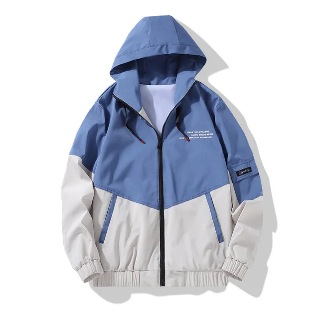 

2020 New Autumn Men Jacket Windbreaker Casual Thin Coat Baseball Uniform Fashion men's hoodies zipper outwear Slim Clothes M-4XL