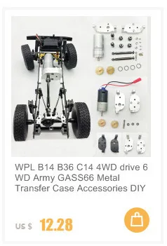 WPL C34 RTR 1/16 2,4G 4WD RC грузовик внедорожный пульт дистанционного управления автомобиль игрушки автомобили внедорожная модель дорожного транспортного средства для FJ40 Модель автомобиля игрушки