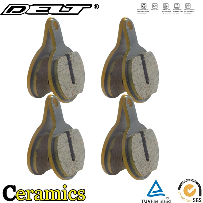 4 пары керамика велосипед дисковые велосипедные тормозные колодки для NOVELA Lyra L10.11