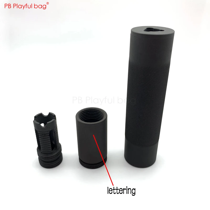 Игривый мешок CS игрушки водяная пуля пистолет глушитель Модернизированный