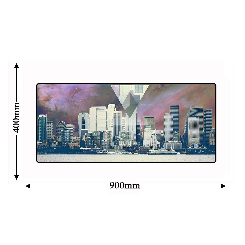 Коврик для мыши 900*400*3 мм офисная игровая клавиатура компьютерная настольная