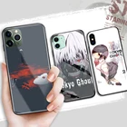 Для iPhone 13 Pro Tokyo Ghoul Kaneki Ken Manga стеклянный Чехол для мобильного телефона iPhone 6 6S 8 7 Plus X XR XS MAX 11 12 13 Pro Max